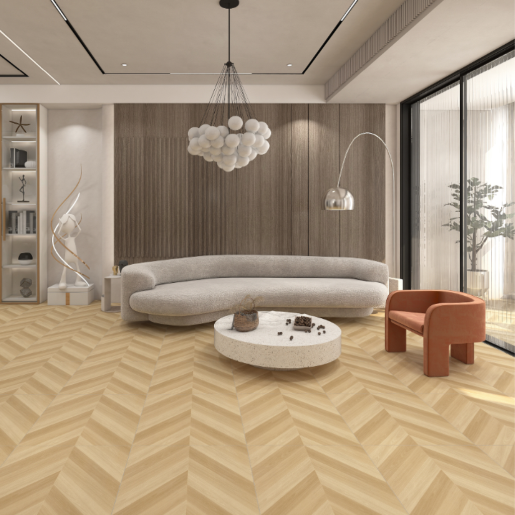 Gạch giả gỗ 600x600mm xương đá nhập khẩu mã GG6A02