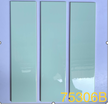 Gạch Thẻ 75x300mm Xanh Dương Bóng Phẳng 75354B