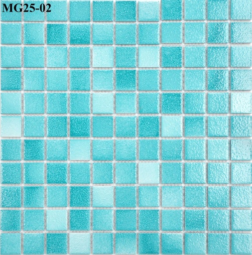 [MG25-02] Gạch Mosaic Gốm 25x25mm Mã MG25-02