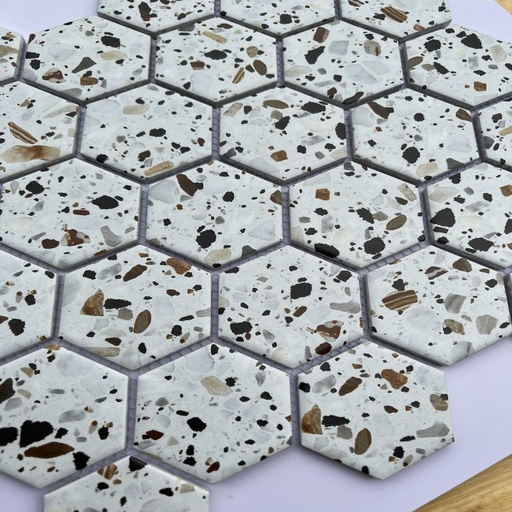 [DSH P59M66] Gạch Mosaic Gốm Lục Giác DSH P59M66
