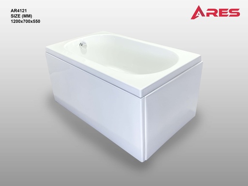 [AR4121B] Bồn tắm Ares ACRYLIC cao cấp AR4121B