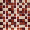 Gạch Mosaic Thủy Tinh 23x23mm Mã GP-25082