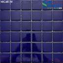 Gạch Mosaic Gốm Trơn Xanh Da Trời MG48-10