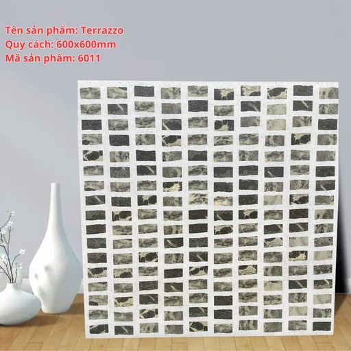 [6011] Gạch Terrazzo KT 600x600mm 6011