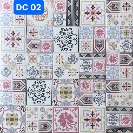 [DC02] Gạch Bông 200x200 Men Matt DC02