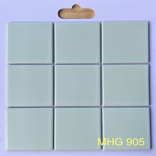 [MHG 905] Gạch Mosaic 97x97mm Mờ Màu Xanh Mint MHG 905