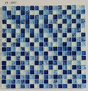 Gạch Mosaic Kính Mix 15x15mm
