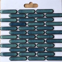Gạch Mosaic Que Đầu Tròn Màu Xanh